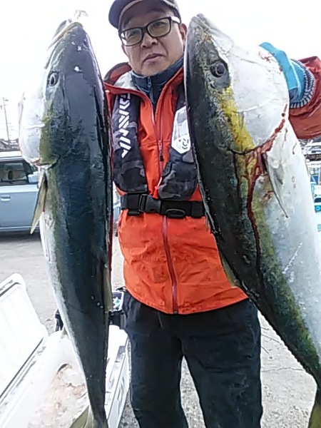 2月9日（土）サワラが帰ってきた。画像