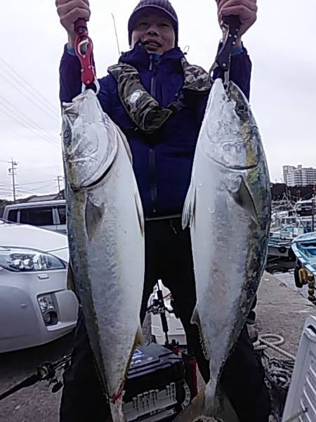 2月9日（土）サワラが帰ってきた。画像