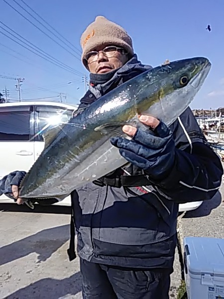 2月17日（日）ワラサ、サワラ。画像