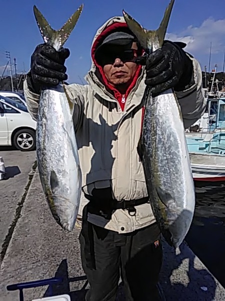 2月17日（日）ワラサ、サワラ。画像