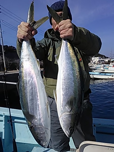 2月18日（月）　ブリ、サワラ。画像