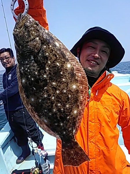 4月21日（日）　マダイ　　ヒラメ画像