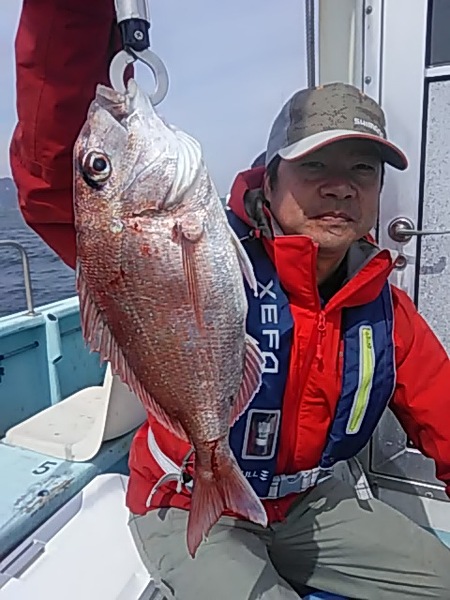 5月3日（金）　マダイ画像