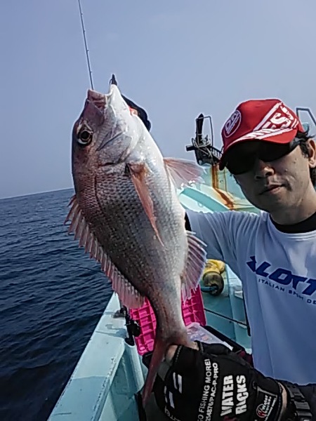 6月21日（金）　　マダイの喰い◎画像