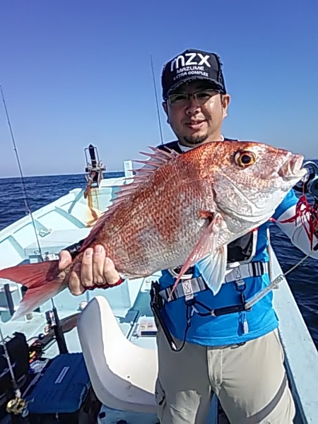 6月25日（火）　釣果はまずまず。「マダイ」画像