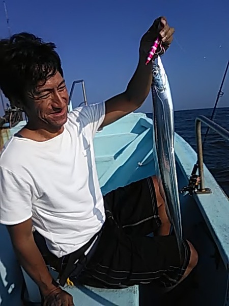 8月17日（土）　喰いが悪い日でした。「マダイ・タチウオ・ホウボウ」画像