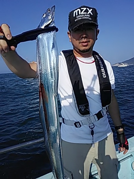 8月17日（土）　喰いが悪い日でした。「マダイ・タチウオ・ホウボウ」画像