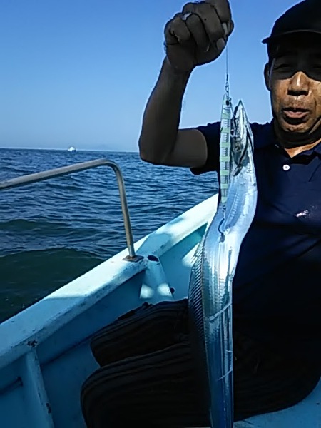 8月17日（土）　喰いが悪い日でした。「マダイ・タチウオ・ホウボウ」画像