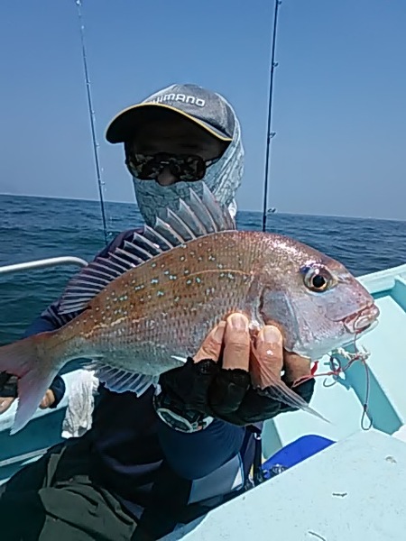 8月18日（日）　満席御礼「マダイ・カンパチ・タチウオ」画像