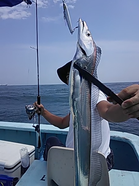 8月18日（日）　満席御礼「マダイ・カンパチ・タチウオ」画像