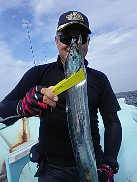 9月1日（日）　久しぶりにブリ・サワラ。もちろんタチウオも画像