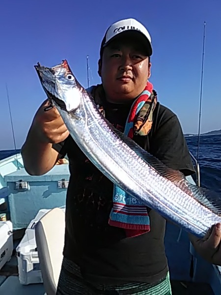 9月15日（日）　タチウオの型◎他にハモ・マダイも画像