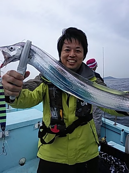 10月27日（日）　狙いは最後までタチウオ　他「ハマチ・マゴチ」画像