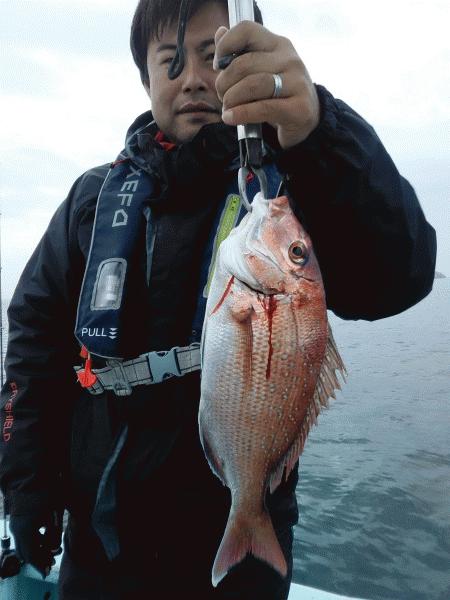 12月18日（水）　　青物不調マダイ狙へ。画像