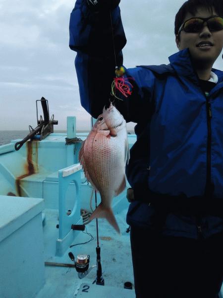 12月18日（水）　　青物不調マダイ狙へ。画像