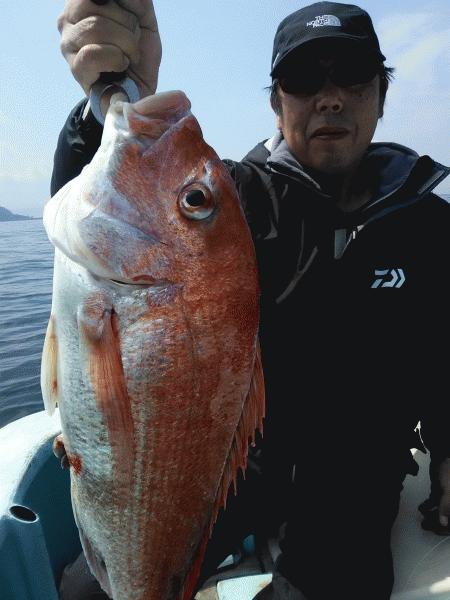 4月4日（土）　桜鯛　サイズも喰いも良かった画像