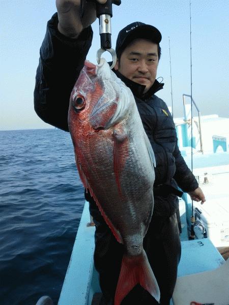 4月4日（土）　桜鯛　サイズも喰いも良かった画像