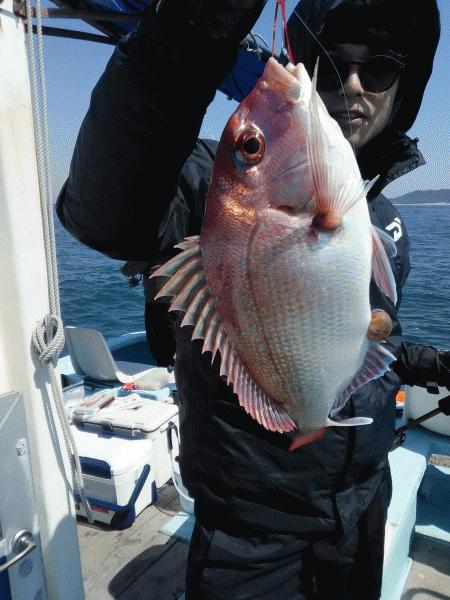 4月25日（土）　どおにか釣りにしてくれました。画像