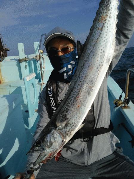 5月30日（土）ぽちぽちでした。マダイ・サワラ・ハマチ・トラフグ・マゴチ画像