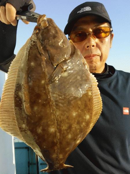 8月15日（土）狙ったポイント・サワラ・ハマチ・イシガレイ　　タコ画像