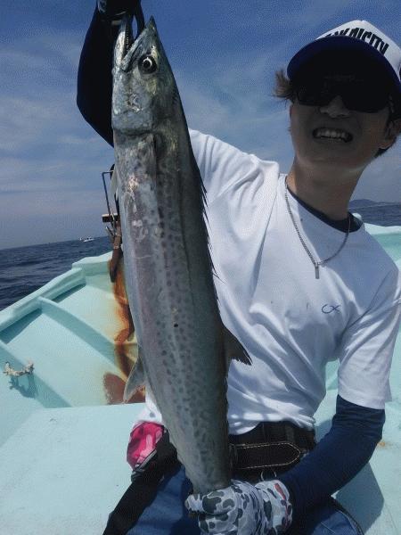 8月2日（日）サイズが小ぶり。サワラ・イシモチ・タチウオ・カマス画像