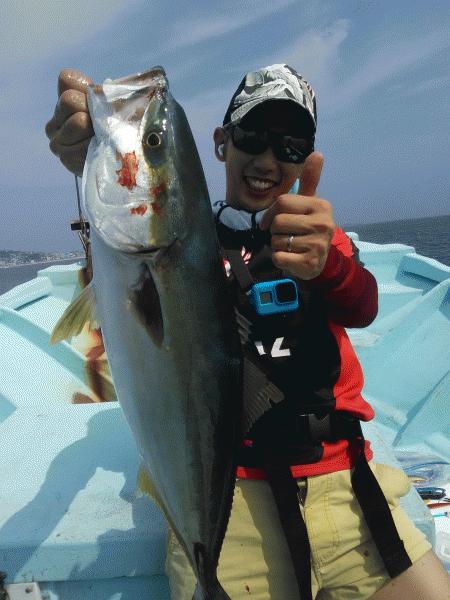 8月9日（日）大漁です！！サワラ・マダイ・ハマチ・カサゴ画像