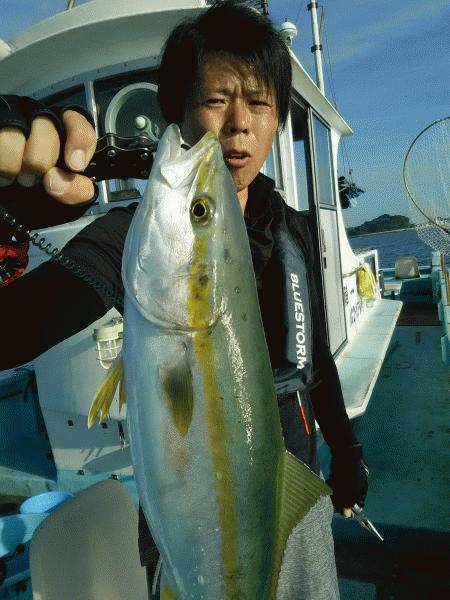 8月14日（金）満足！ハマチ画像